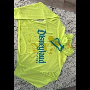 NWOT Disneyland hoodie crop